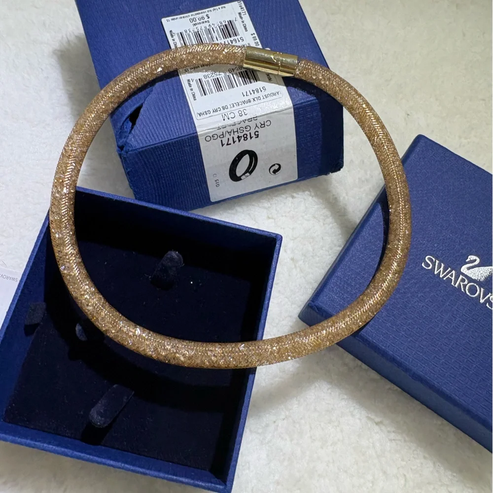 Swarovski gold Stardust Deluxe Bracelet - Picture 7 of 10